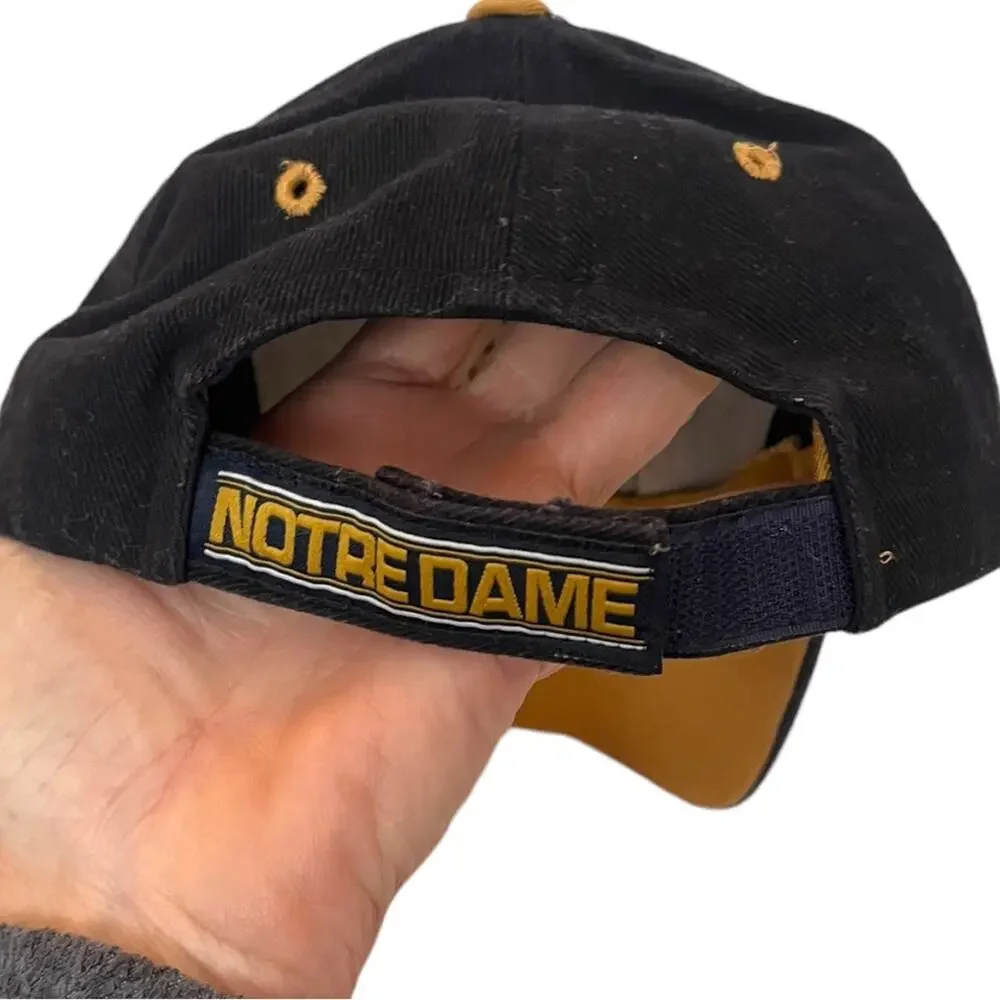 NOTRE DAME Fighting Irish Embroidered Baseball Cap Hat Youth Adjustable Back